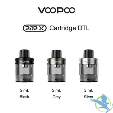 VooPoo PNP X 5ML Refillable Replacement Cartridge Pod - Pack of 2