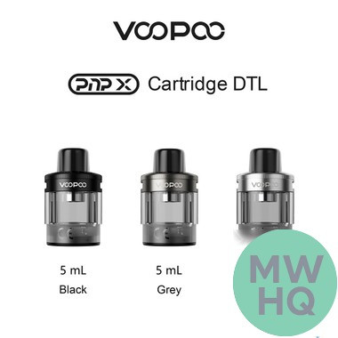 VooPoo PNP X 5ML Refillable Replacement Cartridge Pod - Pack of 2
