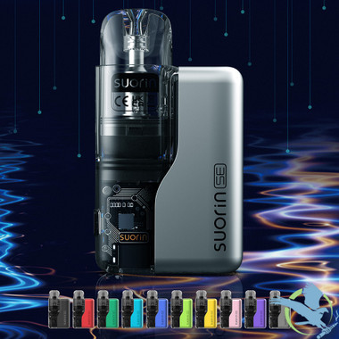 Suorin SE 800mAh Pod System Starter Kit With 2 x Refillable 2ML Cartridge Pod