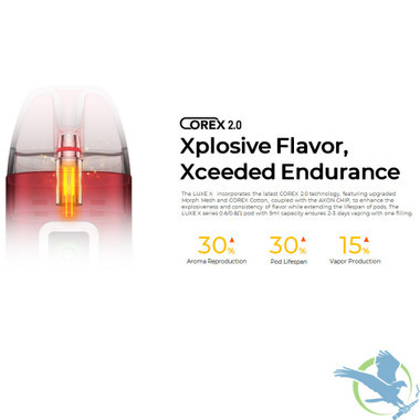 Vaporesso Luxe X Series 5ML Refillable Replacement Pod - Pack of 2