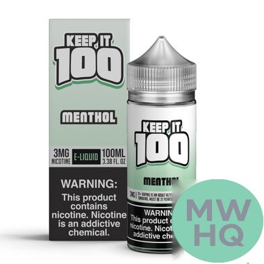 Keep It 100 Nicotine E-Liquid 100ML