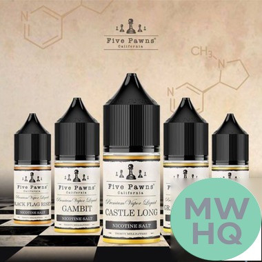 Five Pawns Original Series Nicotine Salt E-Liquid 30ML