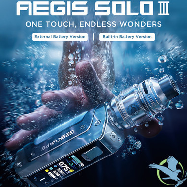 GeekVape Aegis Solo III 100W Built-In 3000mAh Starter Kit With 5.5ML GeekVape Z Sub-Ohm 2021 Tank