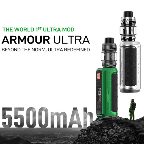 Vaporesso Armour Ultra 100W Built-In 5500mAh Starter Kit With 6ML iTank T
