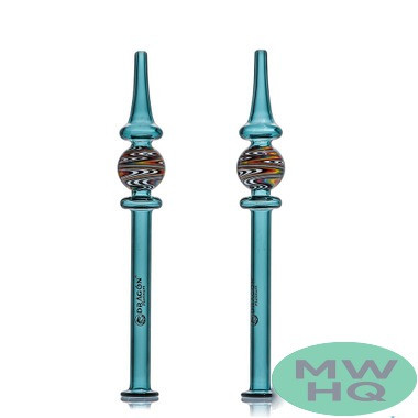 Dragon Platinum Nectar Collector With 14MM Male Titanium Tip - 200MM - Assorted Colors [PNC-010] (MSRP $10.00)