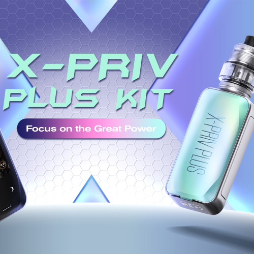 SMOK X-Priv Plus 225W Dual 18650 Starter Kit With 5.5ML TF-D Subtank