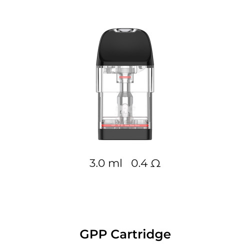 Uwell CALIBURN GPP 3ML Top Refillable Replacement Cartridge Pod - Pack of 3 - 0.4 ohm