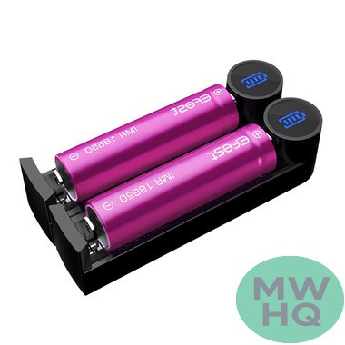 Efest Slim K2 - Dual Slot Battery Charger