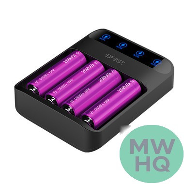 Efest Lush Q4 - Quad Slot Battery Charger