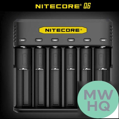Nitecore Q6 Six Slot Quick Charger