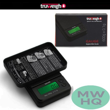 Truweigh Gauge Digital Mini Scale 600g x 0.1g