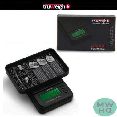 Truweigh Gauge Digital Mini Scale 100g x 0.01g