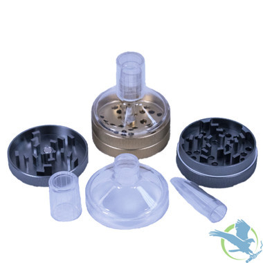Anaxy Metal Seed Grinder - 4 Parts - 2 Inches