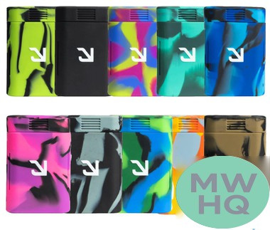 Eyce Solo Silicone Dugout Crafted With Classic Eyce Spins - Assorted Colors - Display of 10