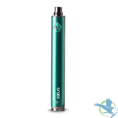 Exxus 1600mAh Adjustable Voltage Vaporizer Battery With USB Charger By Exxus Vape - Cosmic Green