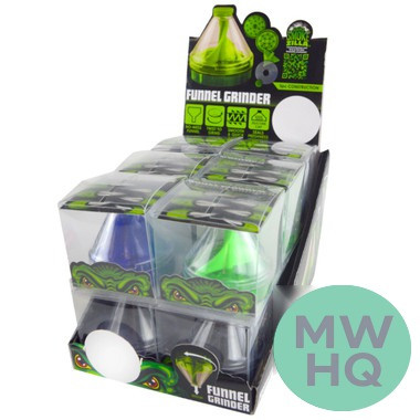 Smokezilla Funnel Grinder - Display of 12