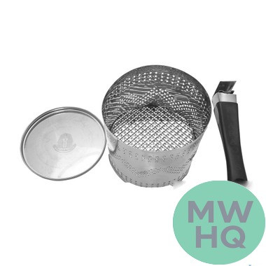 Pharaohs Stainless Steel Stove Top Charcoal Burner/Holder With Removable Handle - 2.0 Version [CB1905]