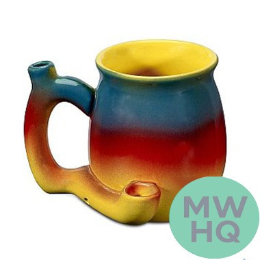 Tropical Sunset Ceramic Pipe Mug by Fashioncraft