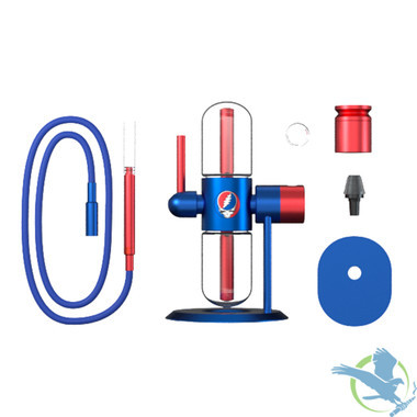 Stündenglass Kompact Gravity Infuser 360 Degree Rotating Glass For Mixology, Culinary, Hookah, Aromatherapy - Grateful Dead