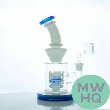 NEU Glass Water Pipe Concentrate Rig With Shower Head Perc - 533 Grams - 9 Inches