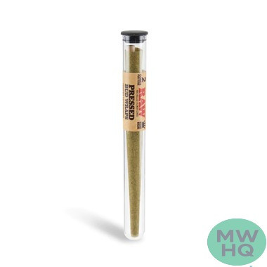 RAW Pressed Bud Wrap Pre-Rolled King Size Flower Cones - Pack of 2 - Display of 12 Packs