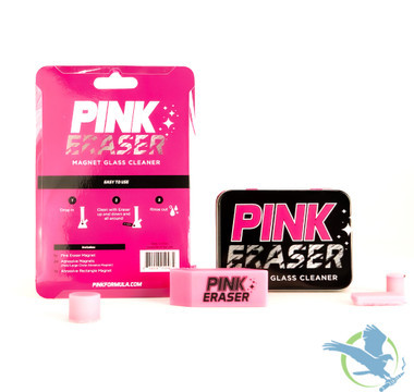 Pink Formula Eraser Magnet Glass Cleaner