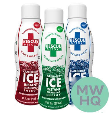 Rescue Detox Ultra Premium Ice Instant Cleansing Energy Supplement Drink 17oz
