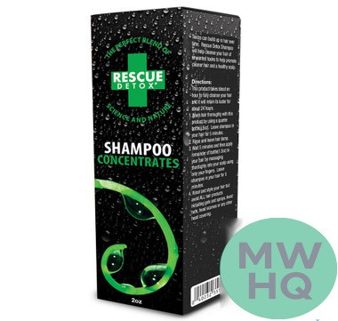 Rescue Detox Follicle Cleansing Shampoo Concentrates 2oz