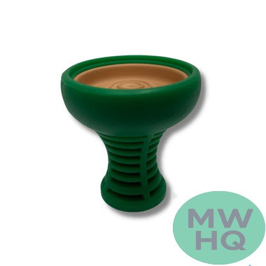 SunLight Hookahs Silicone Head With Clay - 3.25 Inch Diameter - Assorted Colors [XL63]