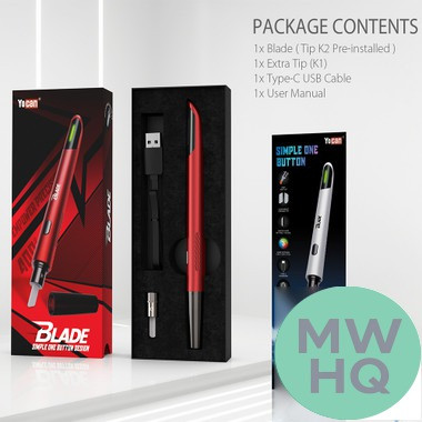 Yocan Blade 400mAh Adjustable Voltage Ceramic Dabbing Knife Kit