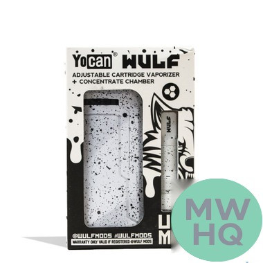 Wulf Mods x Yocan Uni Max 650mAh Adjustable Cartridge Vaporizer + Concentrate Chamber Starter Kit