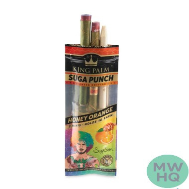 King Palm x Sean O’Malley Suga Punch Mini Leaf Rolls 1G - Pack of 2 - Display of 20 Packs