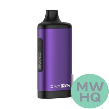 Yocan Ziva Pro 650mAh Incognito Cartridge VV Preheat Smart Vaporizer Mod Battery - Display of 10