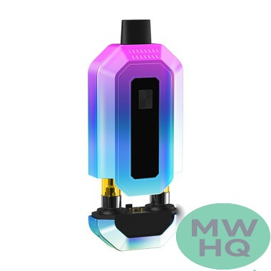 Wulf Mods RECON 4G 650mAh VV Dual Cartridge Vaporizer Battery - Assorted Colors - Display of 9