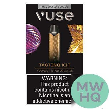 Vuse Alto Prismatic Series Tasting Kit With 2 x 1.8ML Prefilled Nicotine Salt Pods - Display of 5