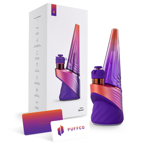The New Peak Pro Smart E-Rig with 3DXL Chamber By Puffco - Plasma (Limited Edition)