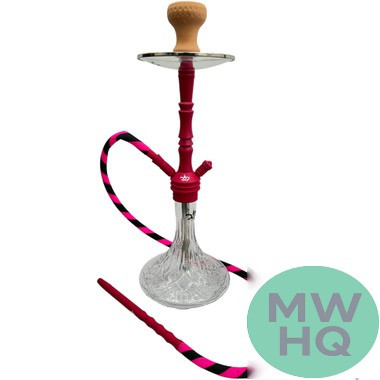 DUD Hookah Massaradi 24 Inch Single Hose Hookah - Assorted Colors