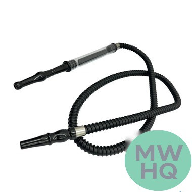 Zebra Smoke Plastic Hookah Hose Ice - Assorted Colors [PA-15]