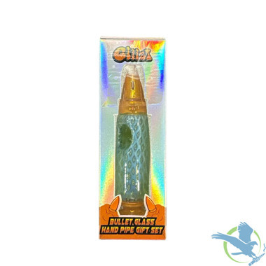 Gliizy Bulletic Glass Hand Pipe - 50 Grams - 4.6 Inches
