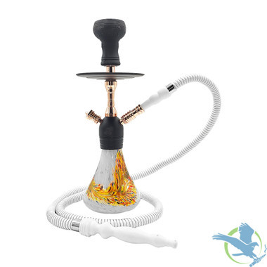 Pharaohs Beaker 16 Inch Single Hose Hookah - Abstract