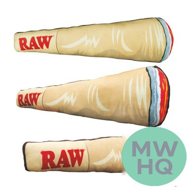 RAW Cone Pillow With Zipper Cover