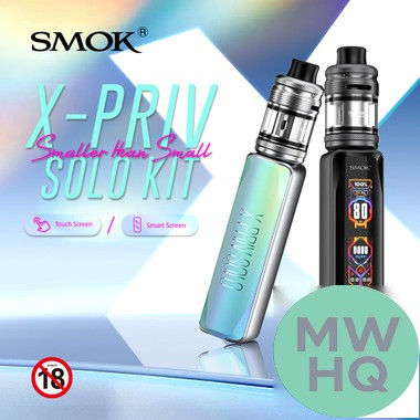 SMOK X-Priv Solo 80W 18650 Starter Kit With 3.5ML TF-D Subtank