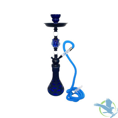 Zebra Smoke Charlie 28 Inch Single Hose Hookah - Assorted Colors