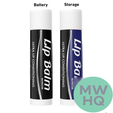 Smyle Penjamin Discreet Lip Balm 400mAh VV 510 Cartridge Preheat Mod Battery + Hidden Storage