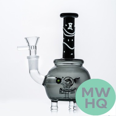 Dragon Platinum Cauldron Water Pipe Bong Style - 200 Grams - 6.1 Inches - Assorted Colors [WPE-048]