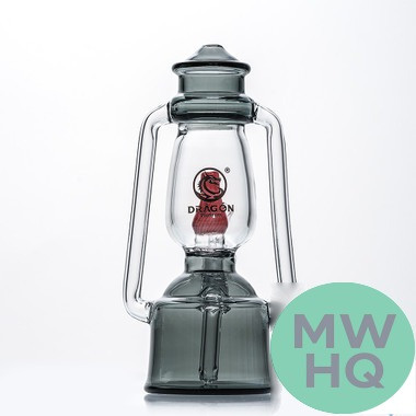 Dragon Platinum Bowlman Lantern Water Pipe Bong Style - 300 Grams - 7.3 Inches - Assorted Colors [WPD-005]