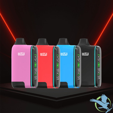 Luzid Sikret Pulse 1000mAh VV 510 Cartridge Vape Mod Battery With Large LCD Screen - Display of 5
