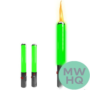 Smyle Fyre Saber Torch With Glowing Lights - Display of 5