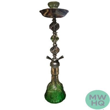 Zebra Smoke Triplets 20 Inch Triple Hose Hookah - Assorted Colors