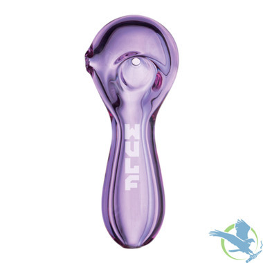 Wulf Mods Globe Classic Spoon Hand Pipe - 4 Inches - Assorted Colors - Display of 15